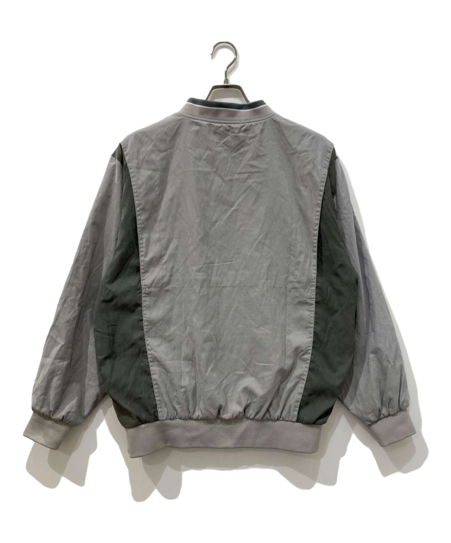 yardsale ナイロンジャケット M 希少 ※カラーはネイビーになります 中古・古着通販】YARDSALE (ヤードセール) Vネックナイロン グレー