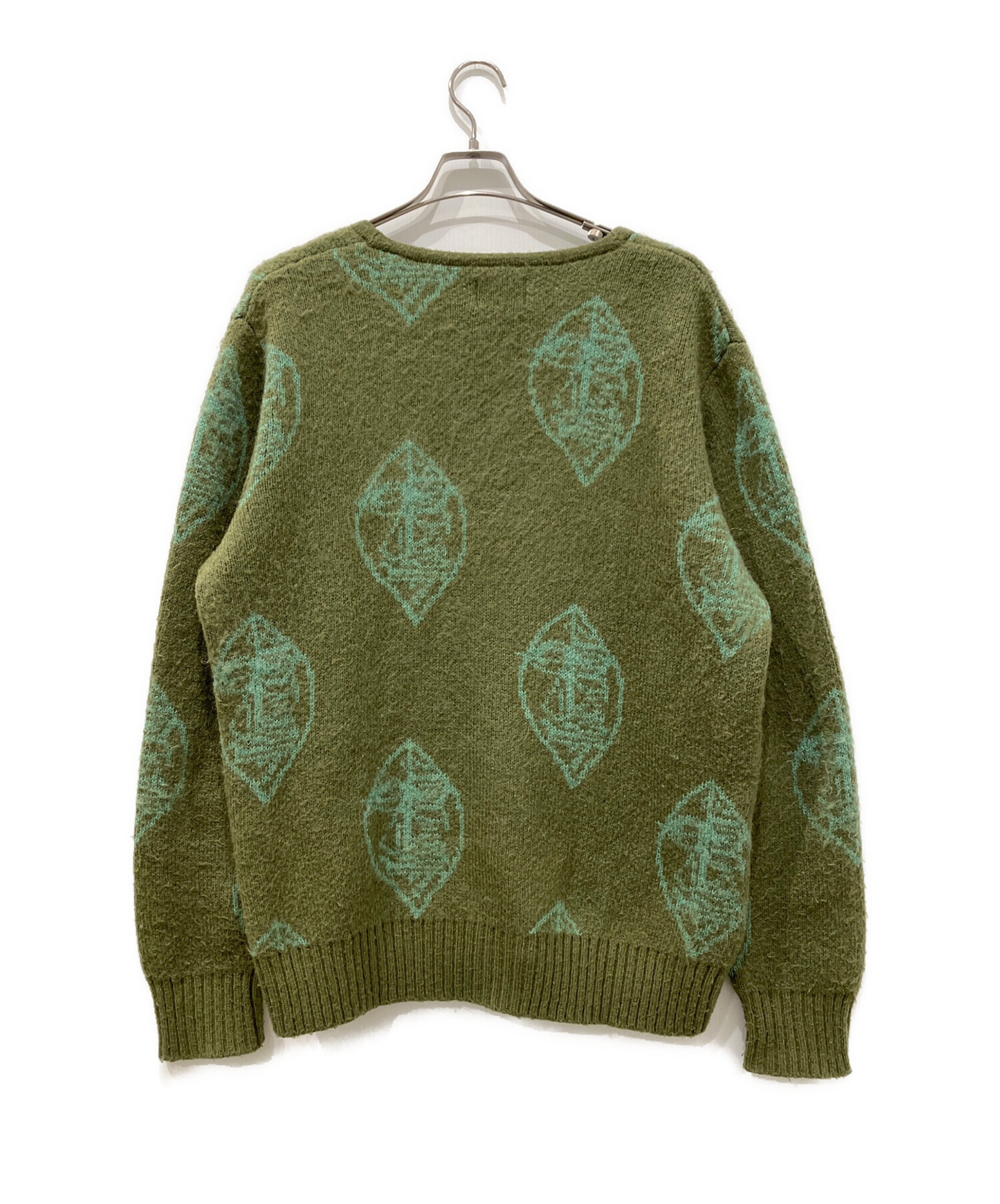 中古・古着通販】stussy (ステューシー) Mask Mohair Cardigan