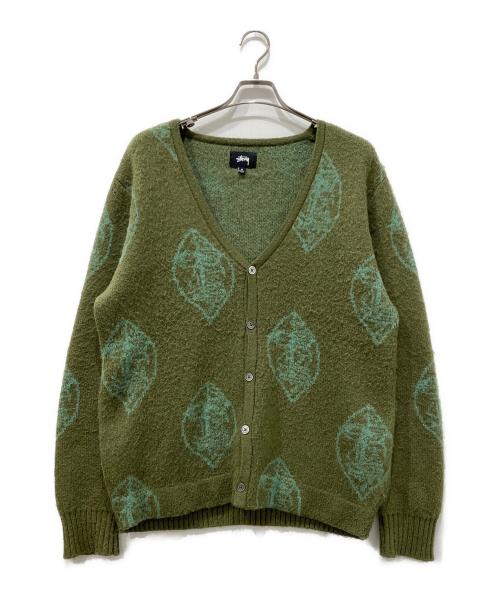 中古・古着通販】stussy (ステューシー) Mask Mohair Cardigan