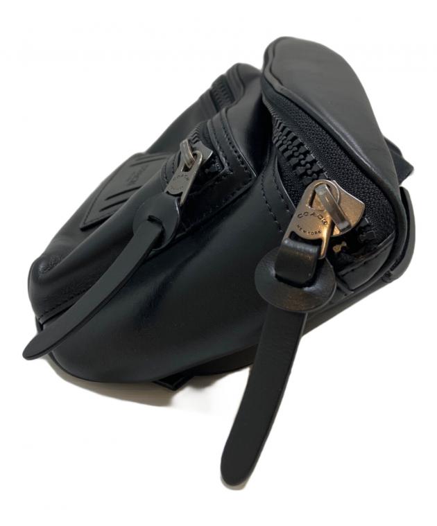 中古・古着通販】COACH (コーチ) ウエストポーチ ブラック サイズ:表記