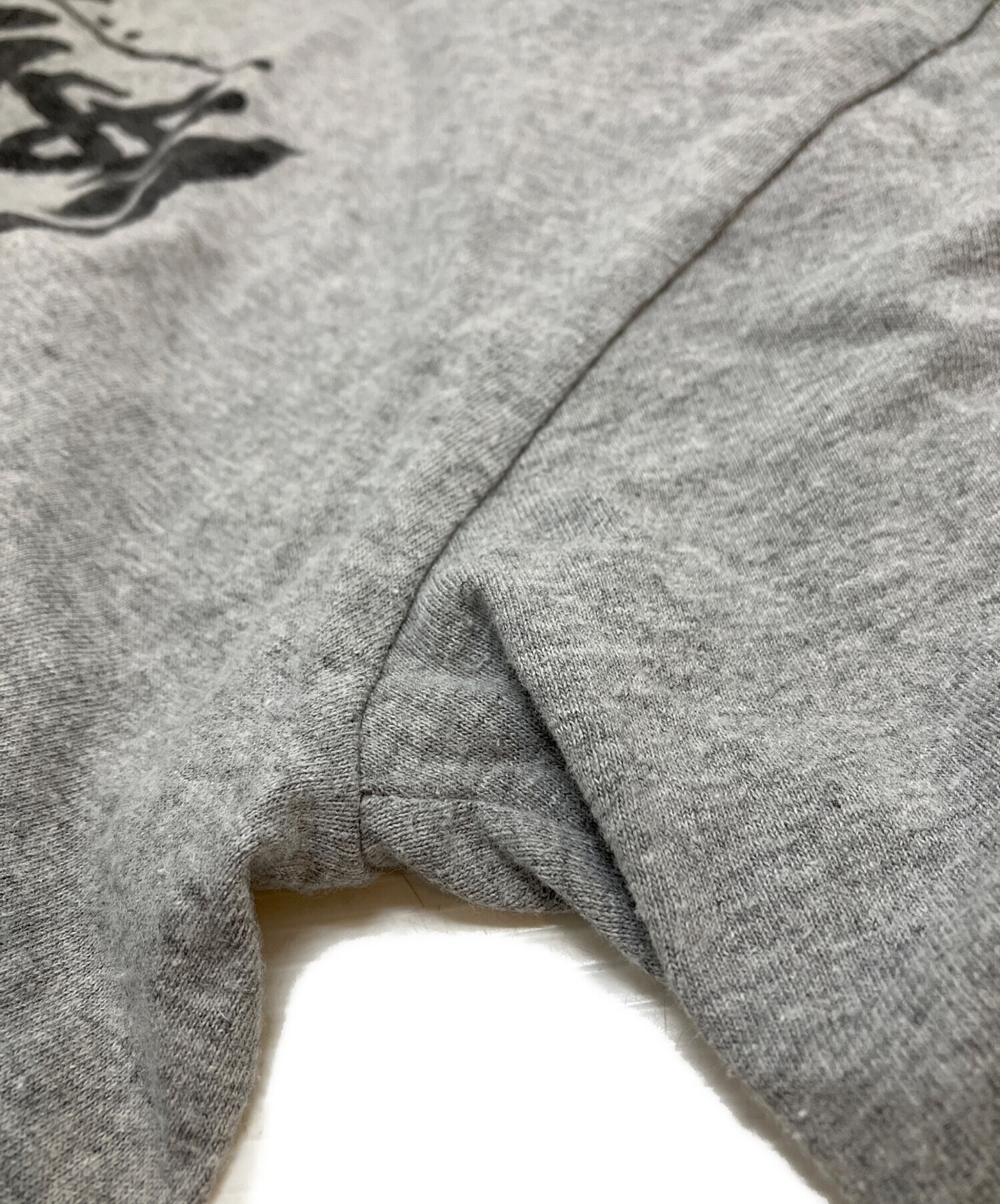 中古・古着通販】stussy (ステューシー) ロゴプリントTシャツ グレー