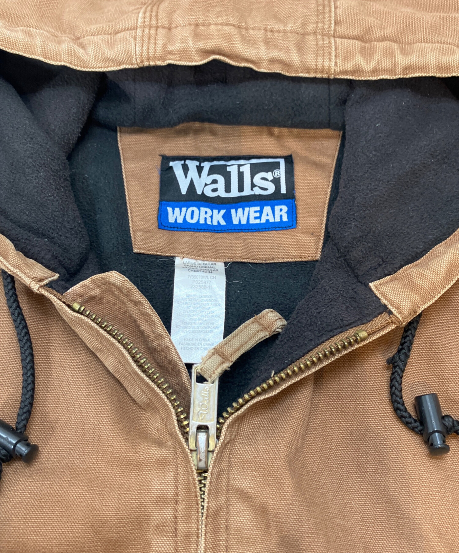 中古・古着通販】Walls (ウォールズ) ダックジャケット ブラウン