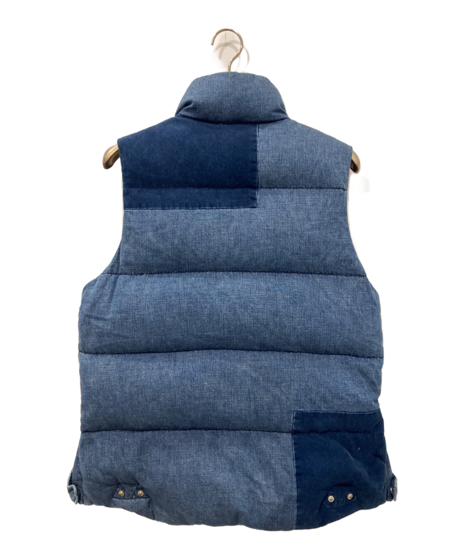 中古・古着通販】REMI RELIEF (レミレリーフ) デニムダウンベスト