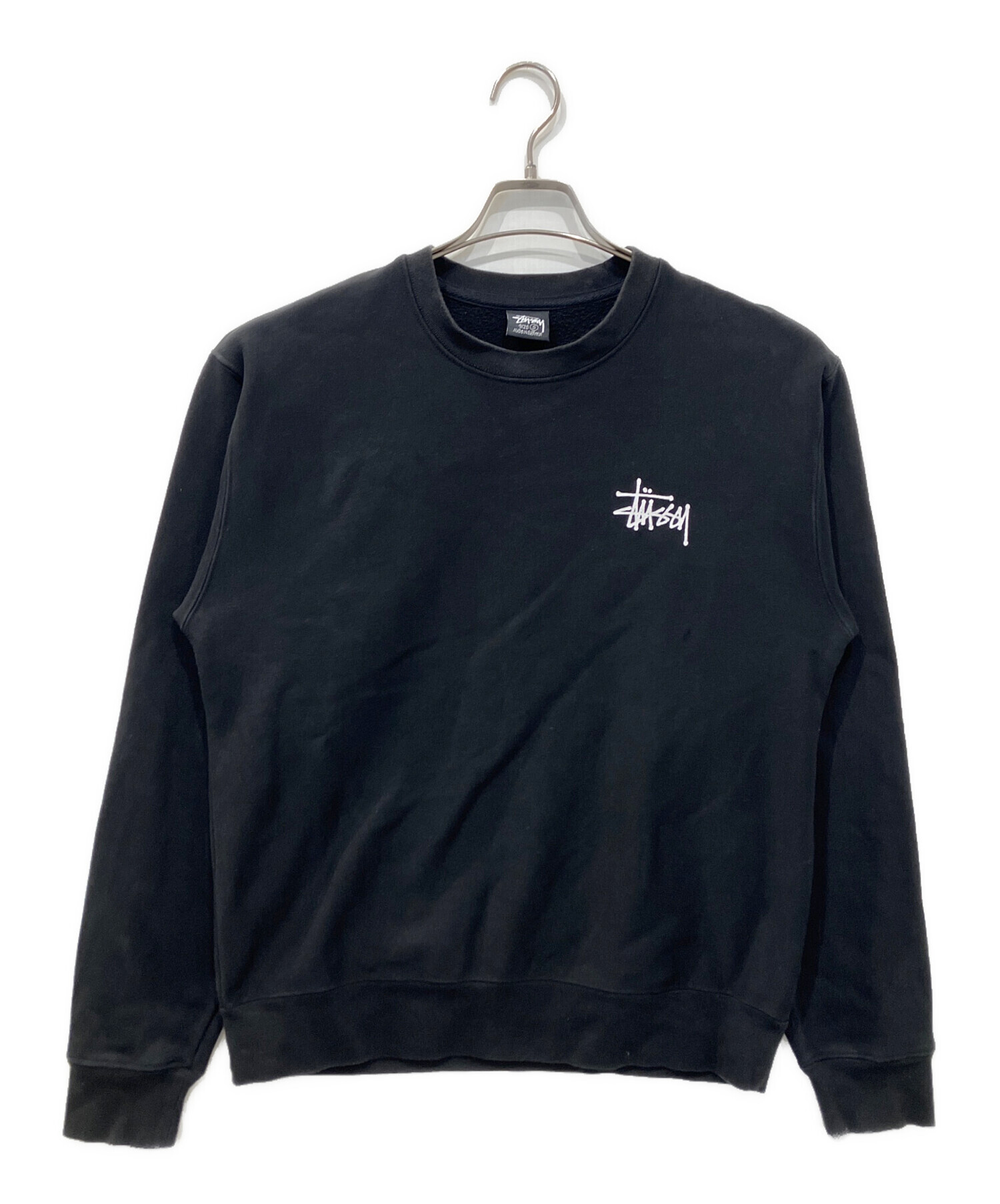 ゆー　【美品】 Stussy　スウェット　ブラック　レア　限定 中古・古着通販】stussy (ステューシー) スウェット ブラック サイズ:S