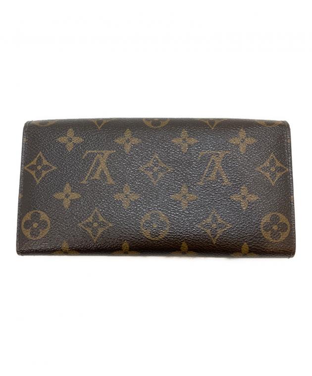 中古・古着通販】LOUIS VUITTON (ルイ ヴィトン) 長財布 ブラウン