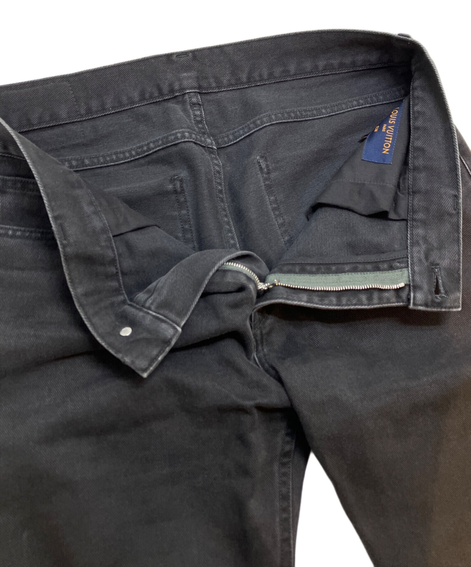 Louis Vuitton ルイヴィトン　デニムパンツ　ブラック 中古・古着通販】LOUIS VUITTON (ルイ ヴィトン) SLIM/デニムパンツ