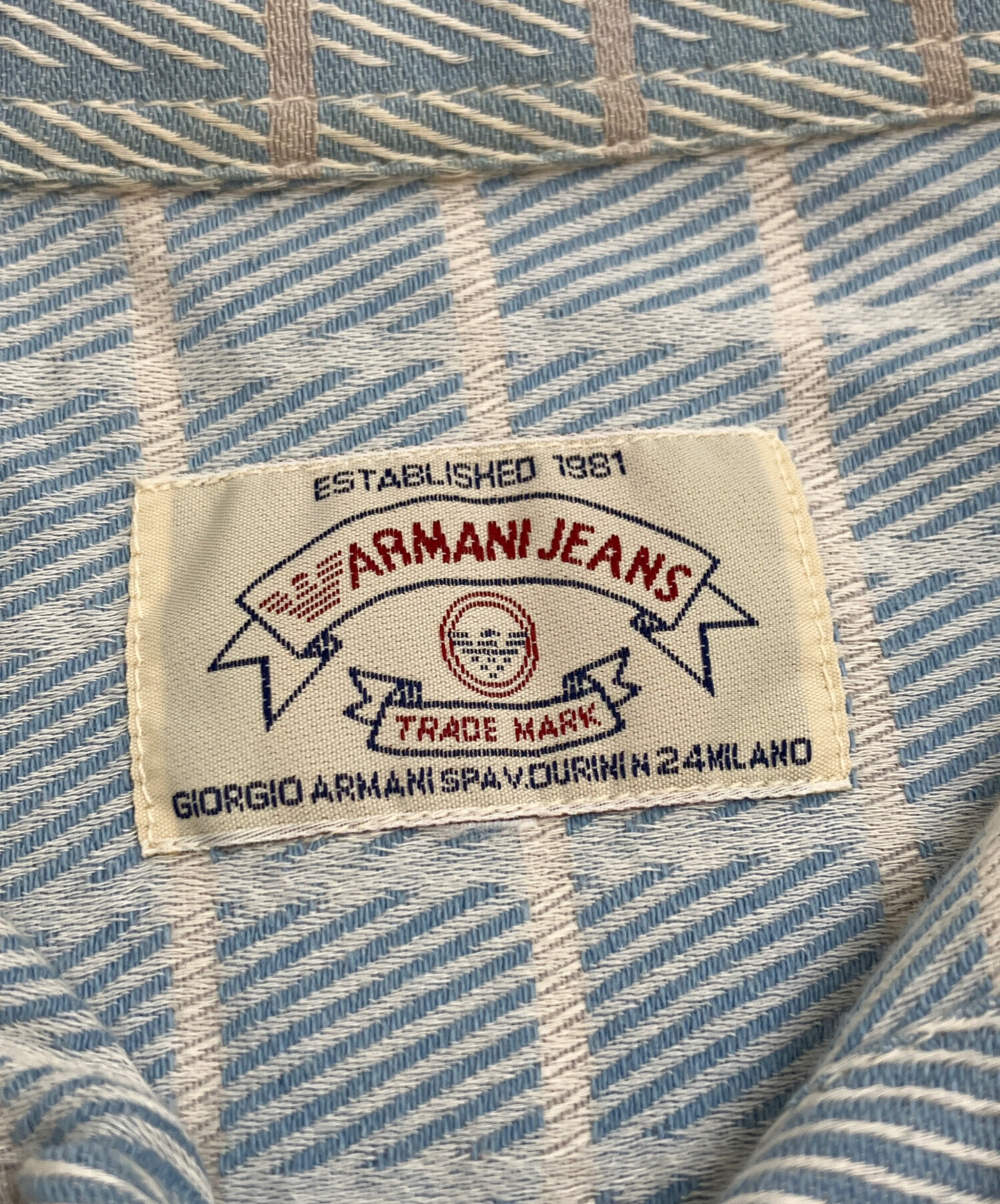 中古・古着通販】ARMANI JEANS (アルマーニジーンズ) 90's長袖