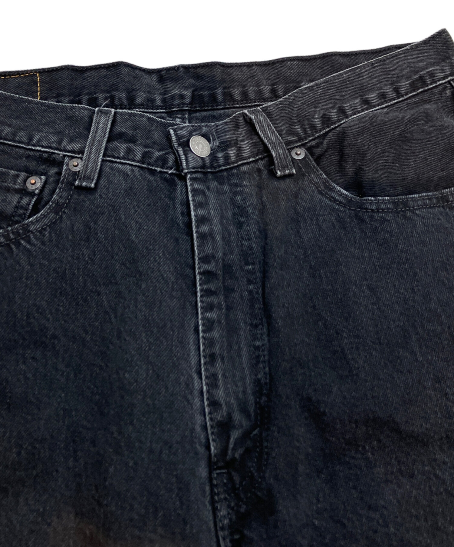 中古・古着通販】LEVI'S (リーバイス) 565デニムパンツ ブラック