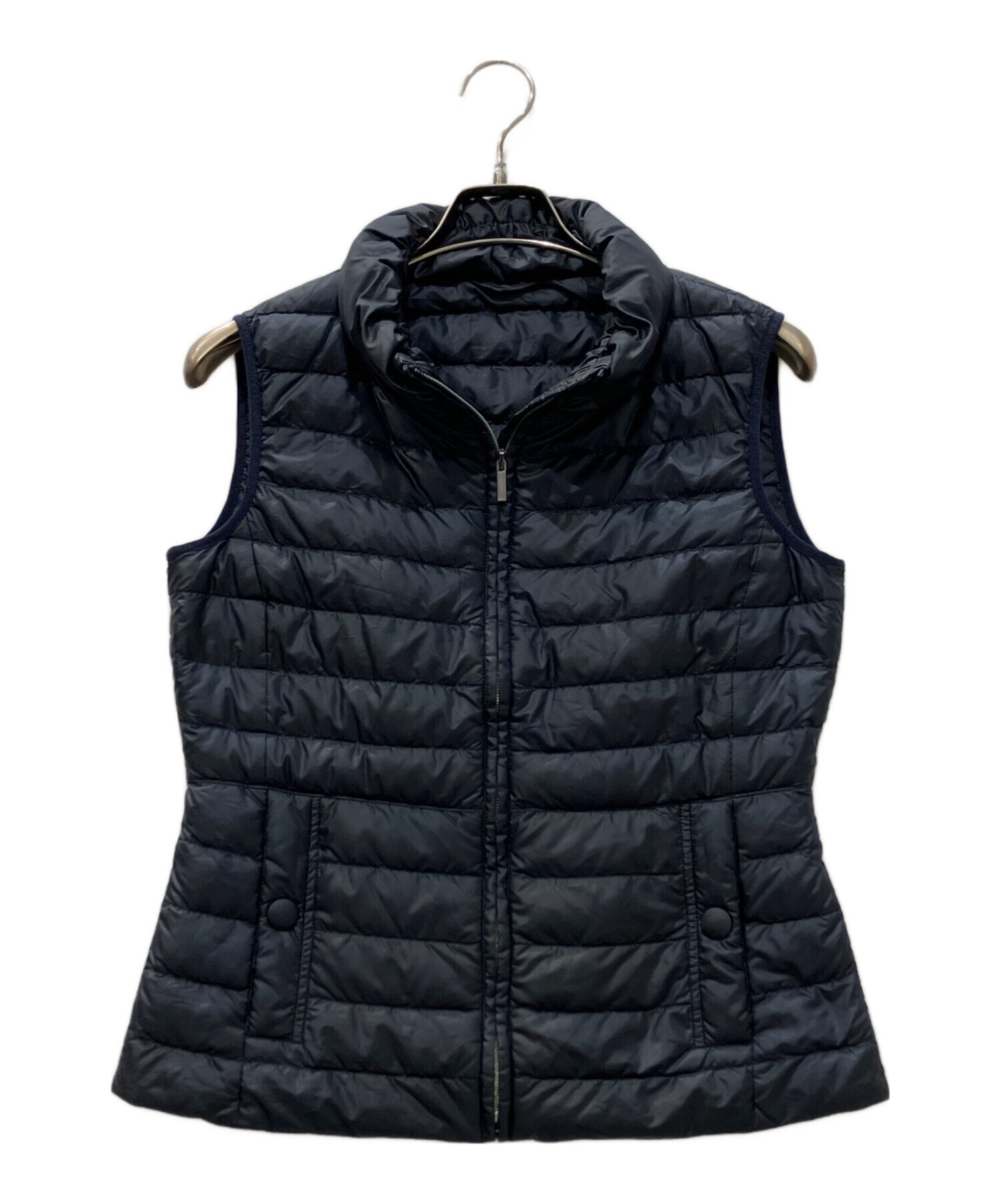 極美品☆WeekEndMAXMARA☆ダウンベスト☆ダークネイビー☆２way L 中古・古着通販】Weekend Max Mara (ウィークエンド マックスマーラ