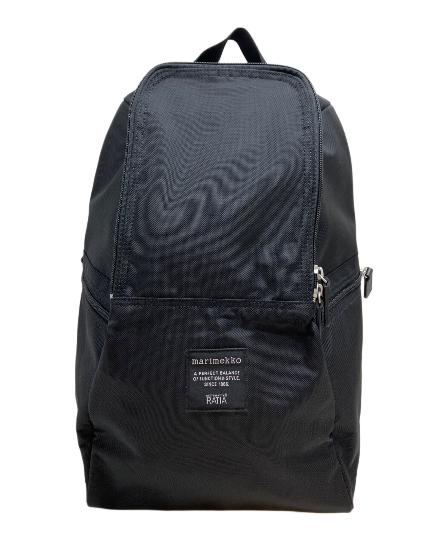 【未使用】Marimekko Metro バックパック　トーステッドナッツ 中古・古着通販】marimekko (マリメッコ) METRO リュック ブラック