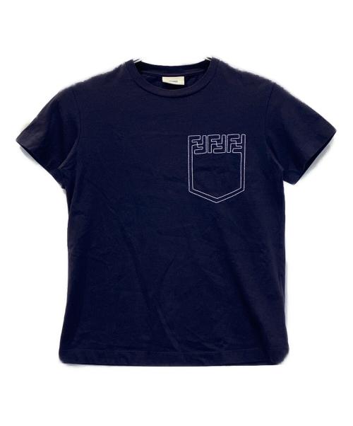 中古・古着通販】FENDI KIDS (フェンディ キッズ) 刺繍Tシャツ