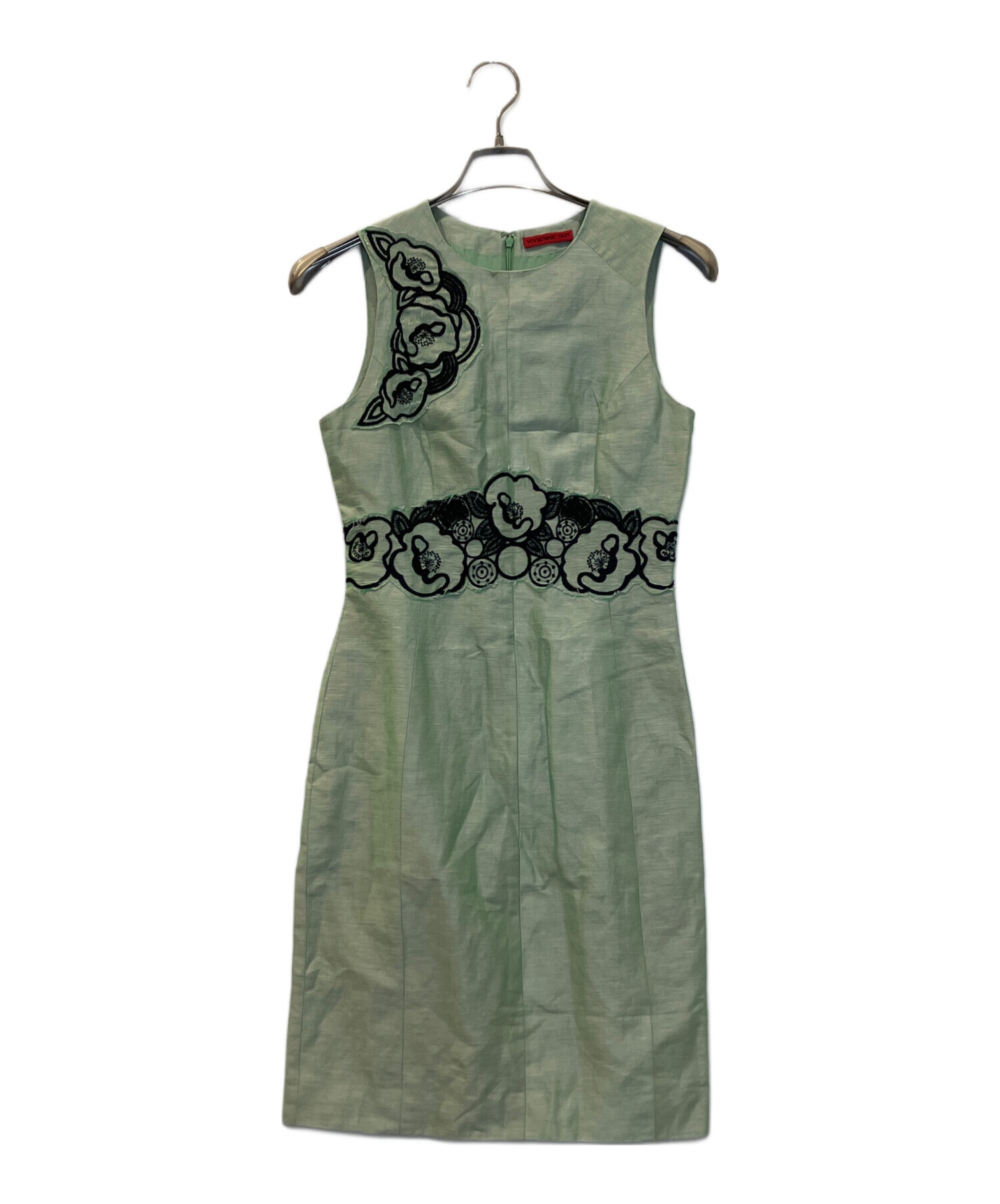 ヴィヴィアンタム VIVIENNE TAM ワンピース ノースリーブ チャイナ 中古・古着通販】VIVIENNE TAM (ヴィヴィアンタム) ノースリーブ