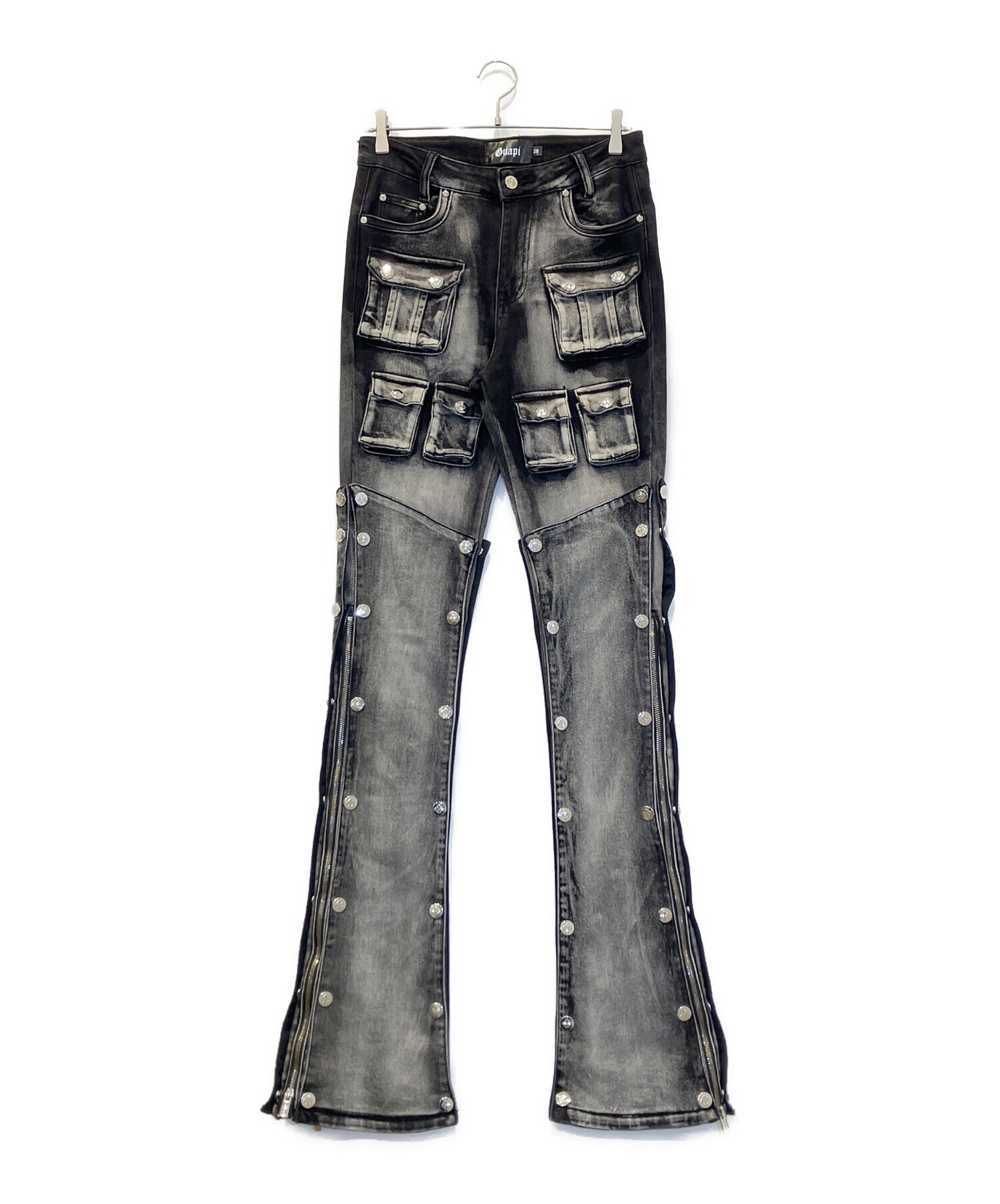 中古・古着通販】GUAPI (グアピ) Iron Grey Stacked Premium Denim