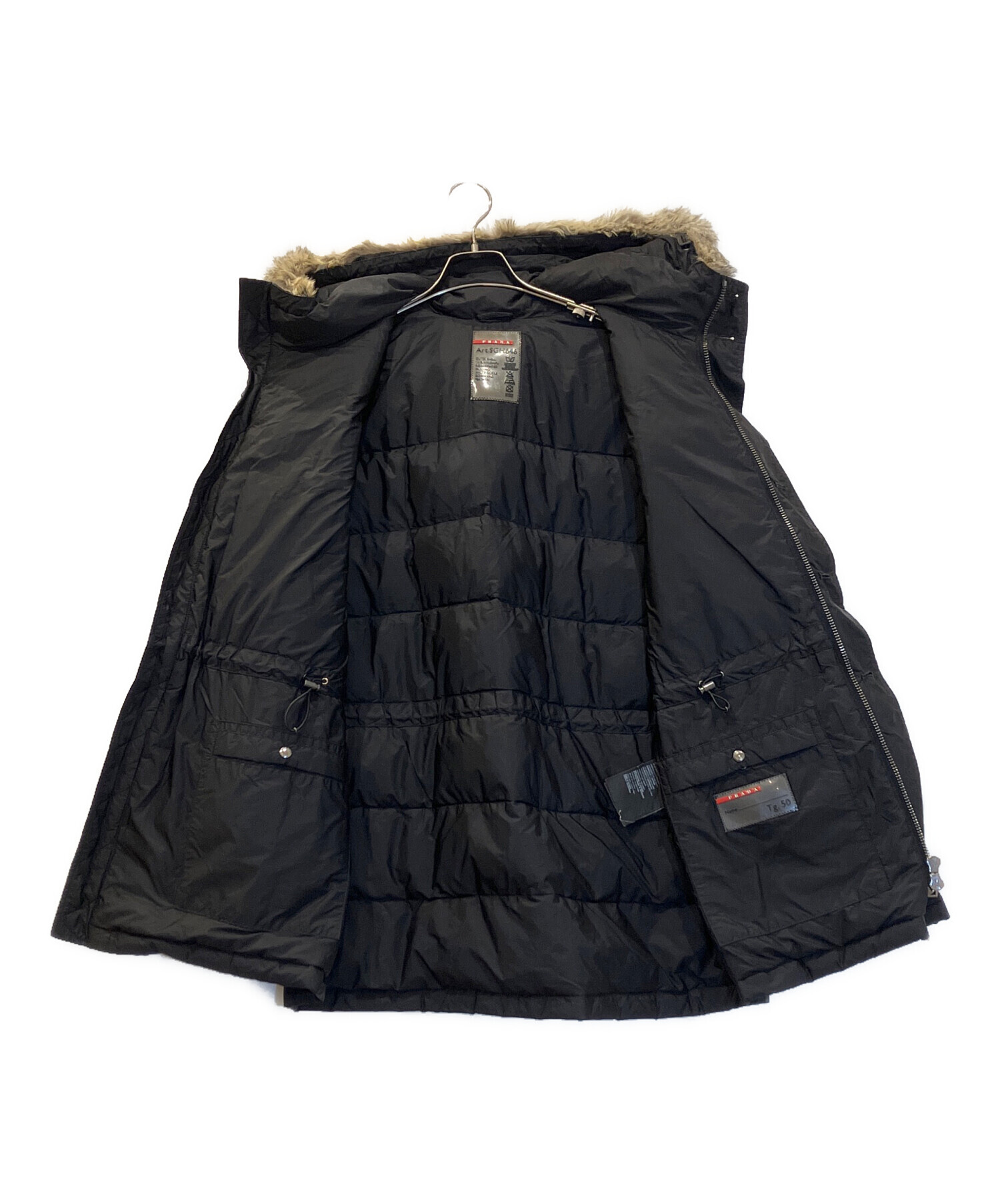 PRADA  ダウンジャケット　prada sports 中古・古着通販】PRADA SPORTS (プラダスポーツ) ファー付