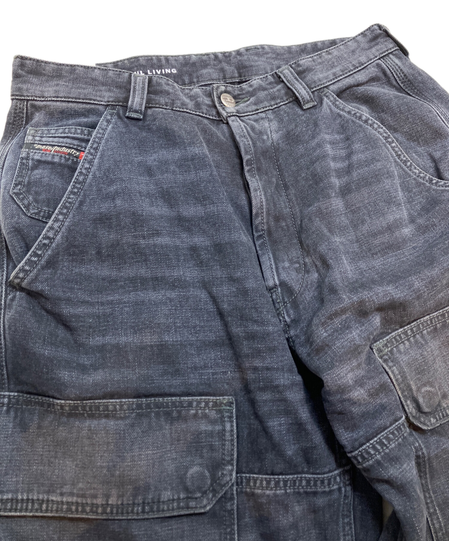 中古・古着通販】DIESEL (ディーゼル) D-TOUCH-CARGO ブラック サイズ