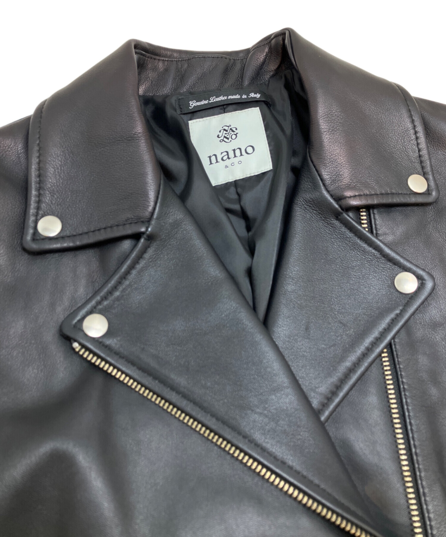 中古・古着通販】nano・universe (ナノ・ユニバース) sheepskin double