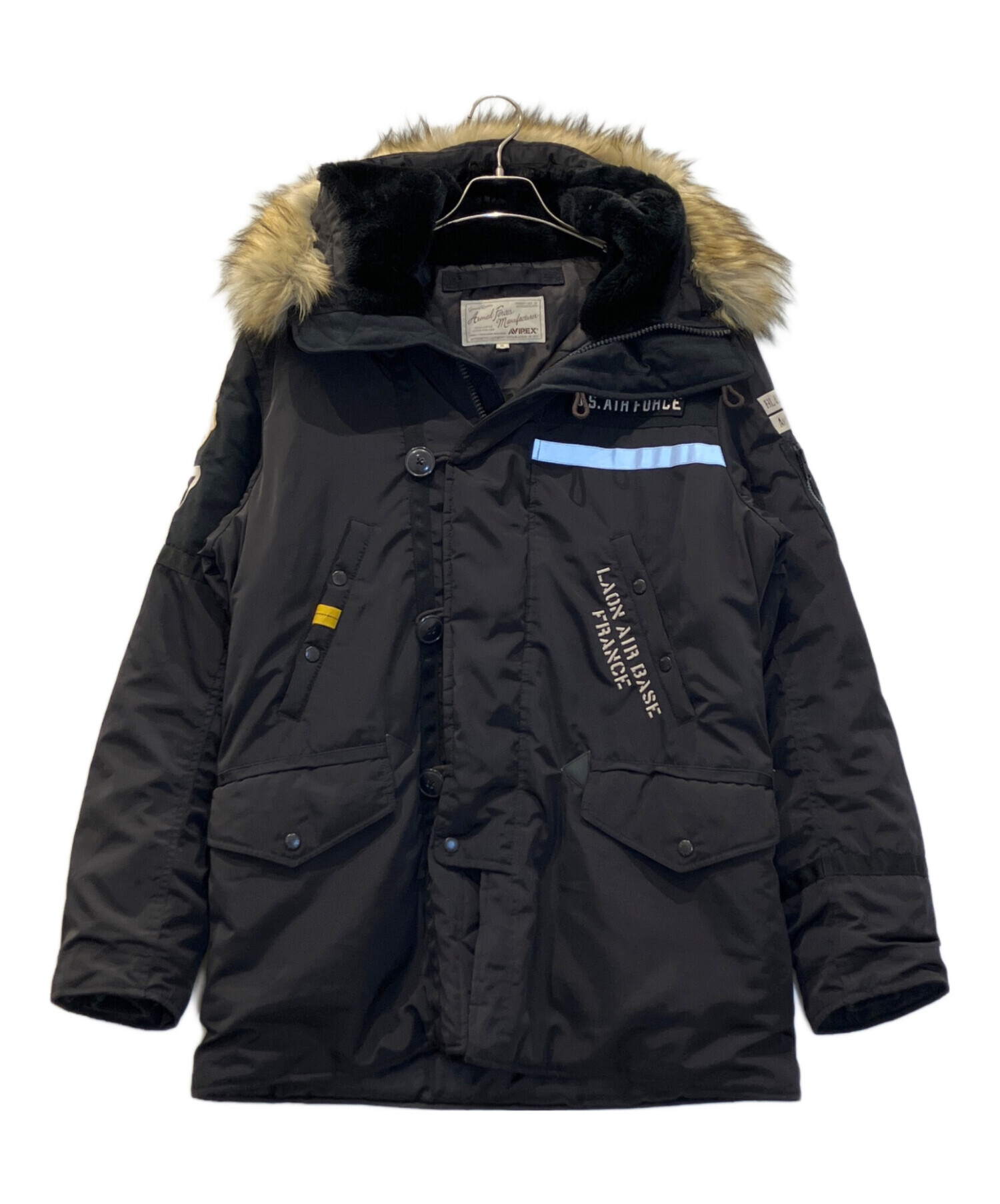 中古・古着通販】AVIREX (アヴィレックス) N-3B BLACK NIGHTS ブラック