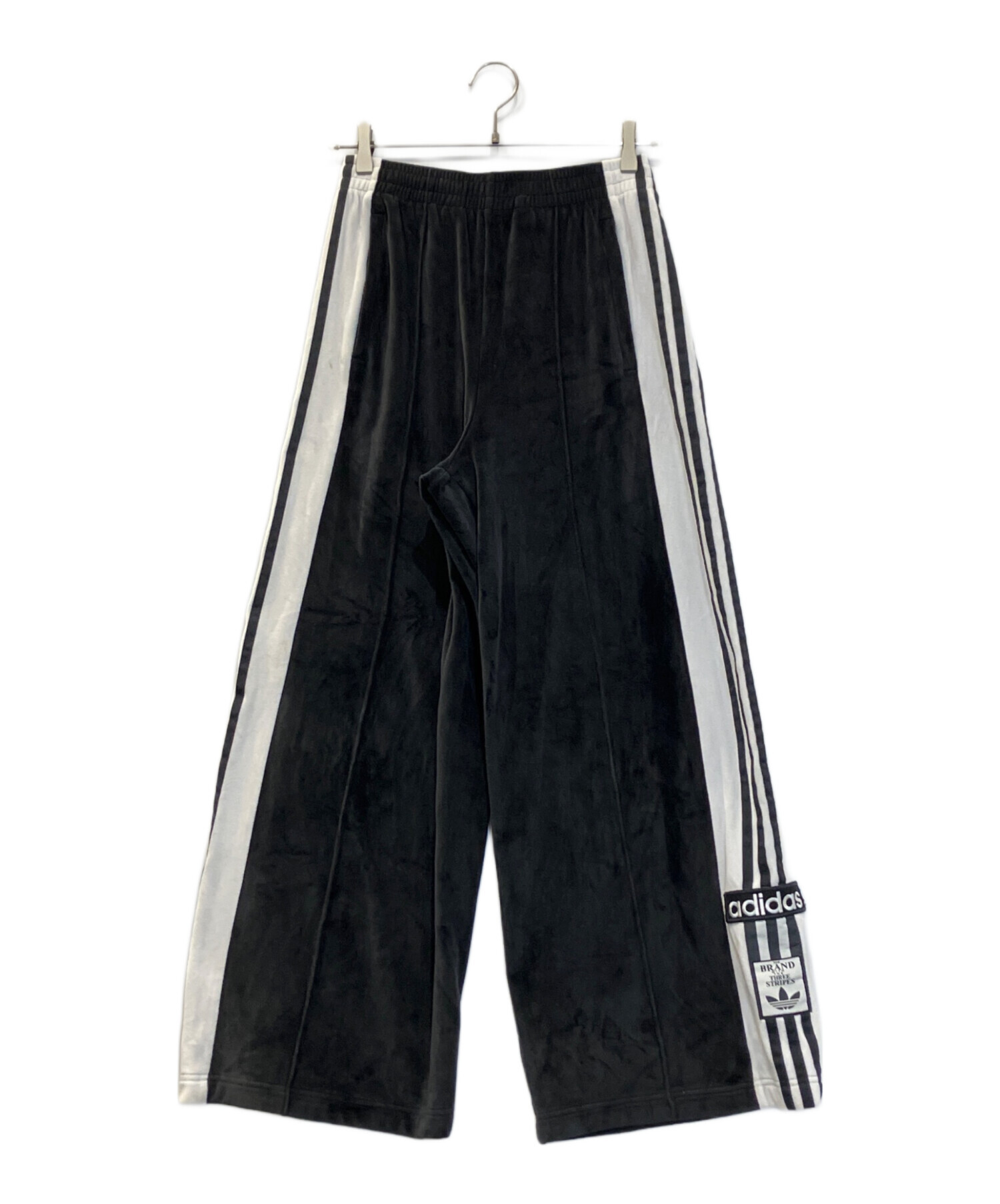 中古・古着通販】adidas (アディダス) ADIBREAK VELOUR TP ブラック