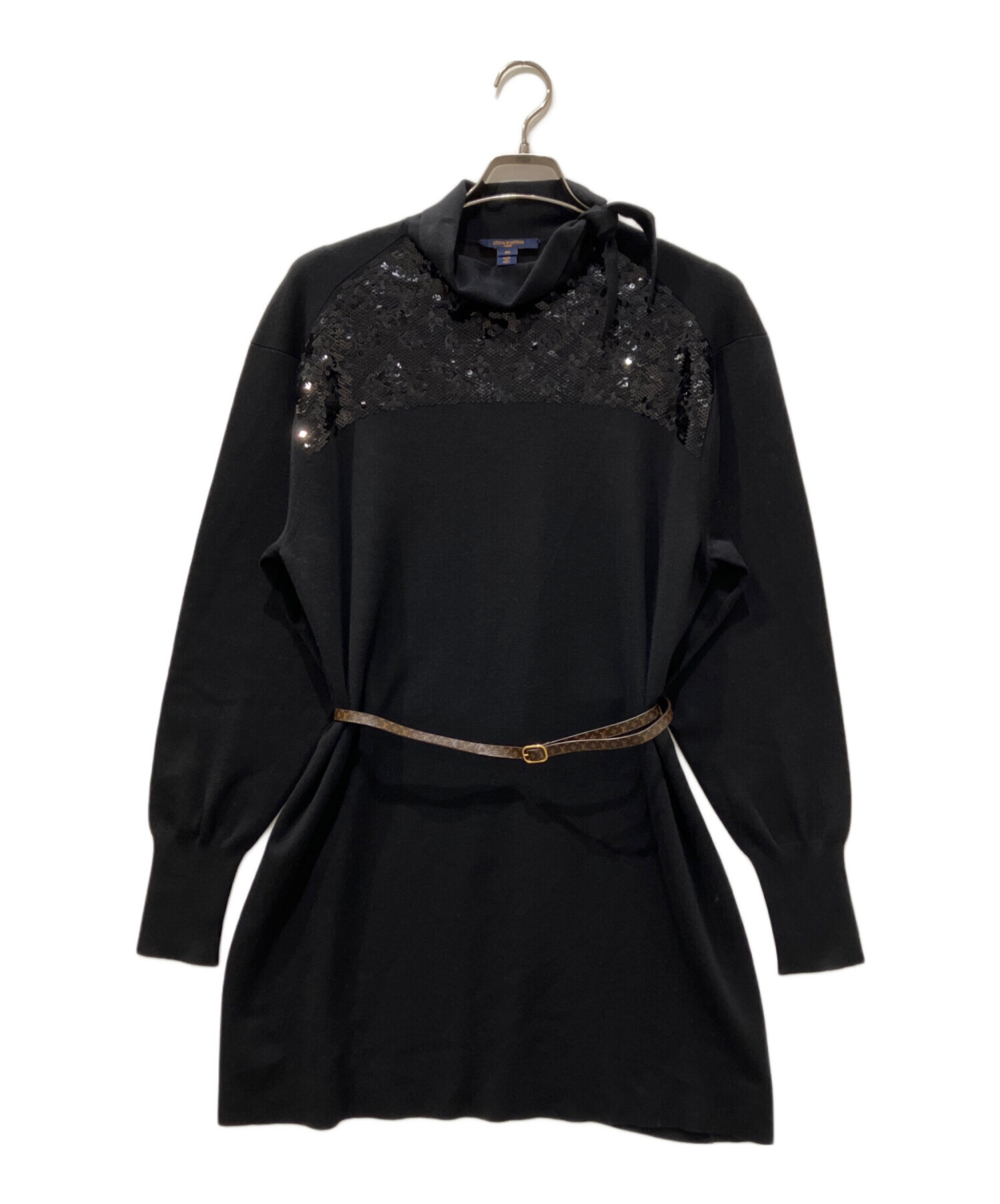 美品LOUIS VUITTON ルイヴィトン ブランドロゴ カシミヤワンピースL 中古・古着通販】LOUIS VUITTON (ルイ ヴィトン) モノグラム