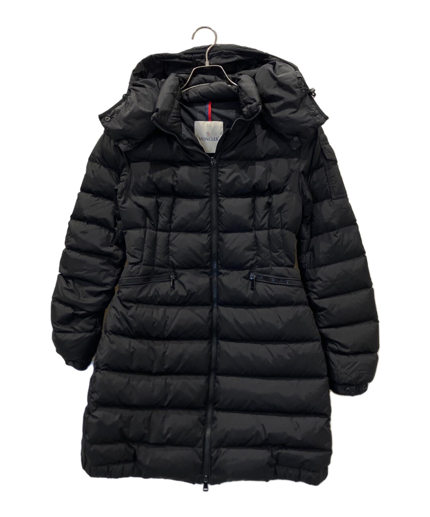 中古・古着通販】MONCLER (モンクレール) ダウンコート ブラック 