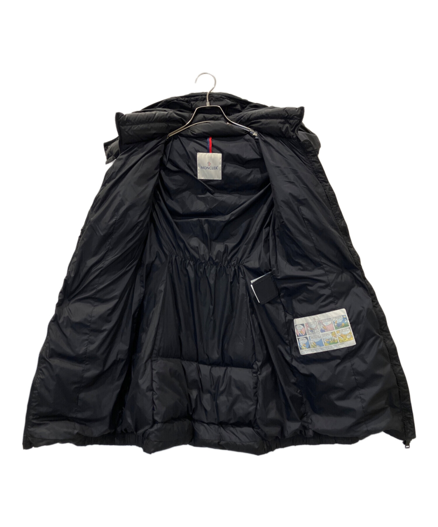 中古・古着通販】MONCLER (モンクレール) ダウンコート ブラック