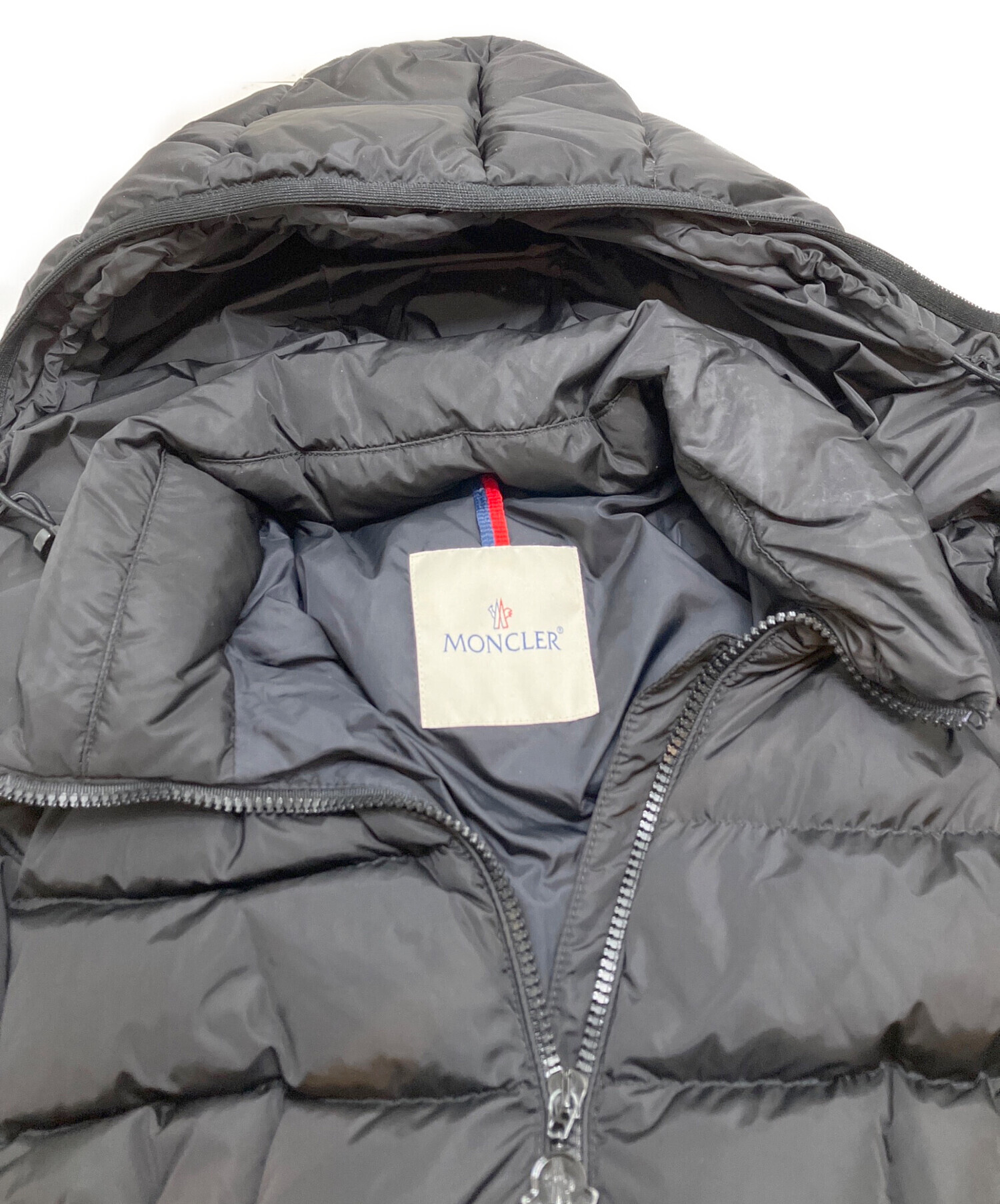 中古・古着通販】MONCLER (モンクレール) ダウンコート ブラック