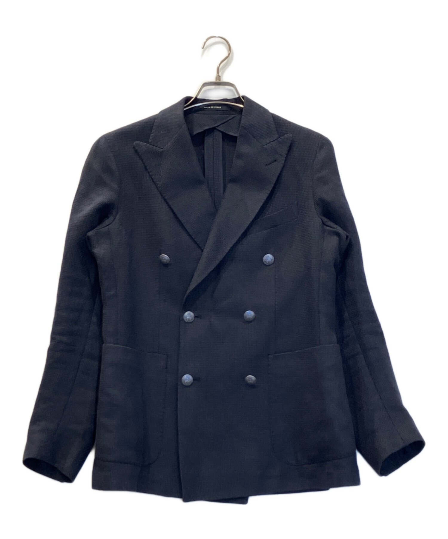 タリアトーレ TAGLIATORE メタルボタンネイビー ダブルジャケット美品 中古・古着通販】TAGLIATORE (タリアトーレ) ダブルブレストテーラード
