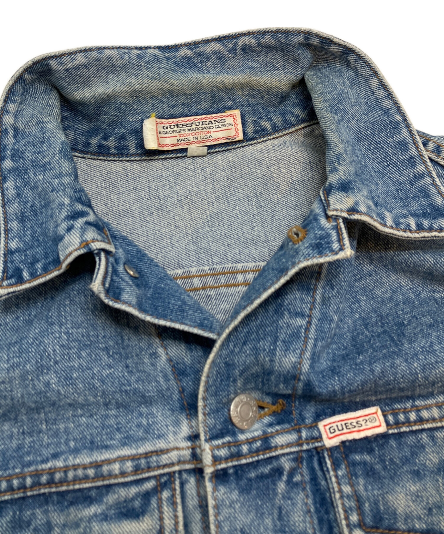 中古・古着通販】GUESS jeans (ゲス ジーンズ) 80'sデニムジャケット