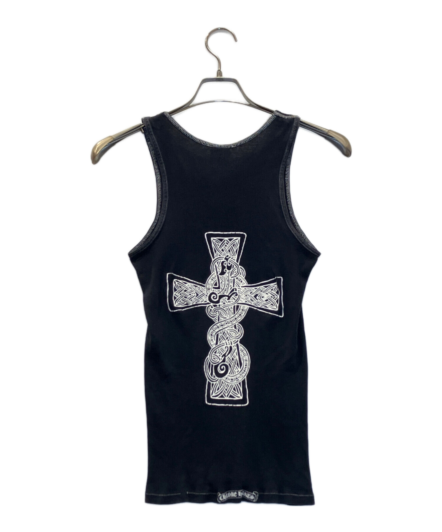 ［美品］クロムハーツ　バック　タガープリント　タンクトップ　アーチロゴ　Mサイズ 中古・古着通販】CHROME HEARTS (クロムハーツ) Tバーロゴプリント