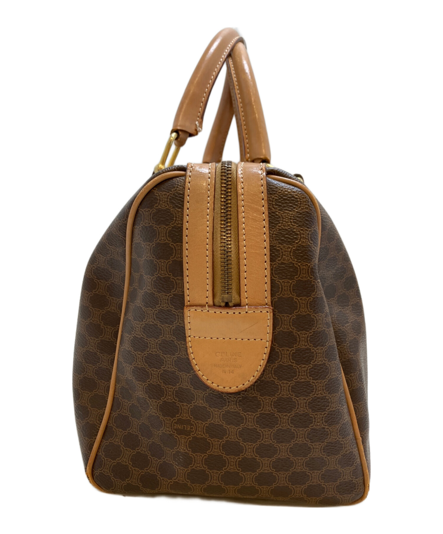 中古・古着通販】CELINE (セリーヌ) マカダム ボストンバッグ
