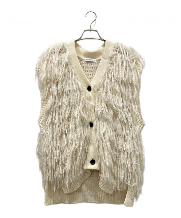 MAISON SPECIAL メゾンスペシャルTweed Fringe Vest 中古・古着通販】MAISON SPECIAL (メゾンスペシャル) Shaggy Fringe