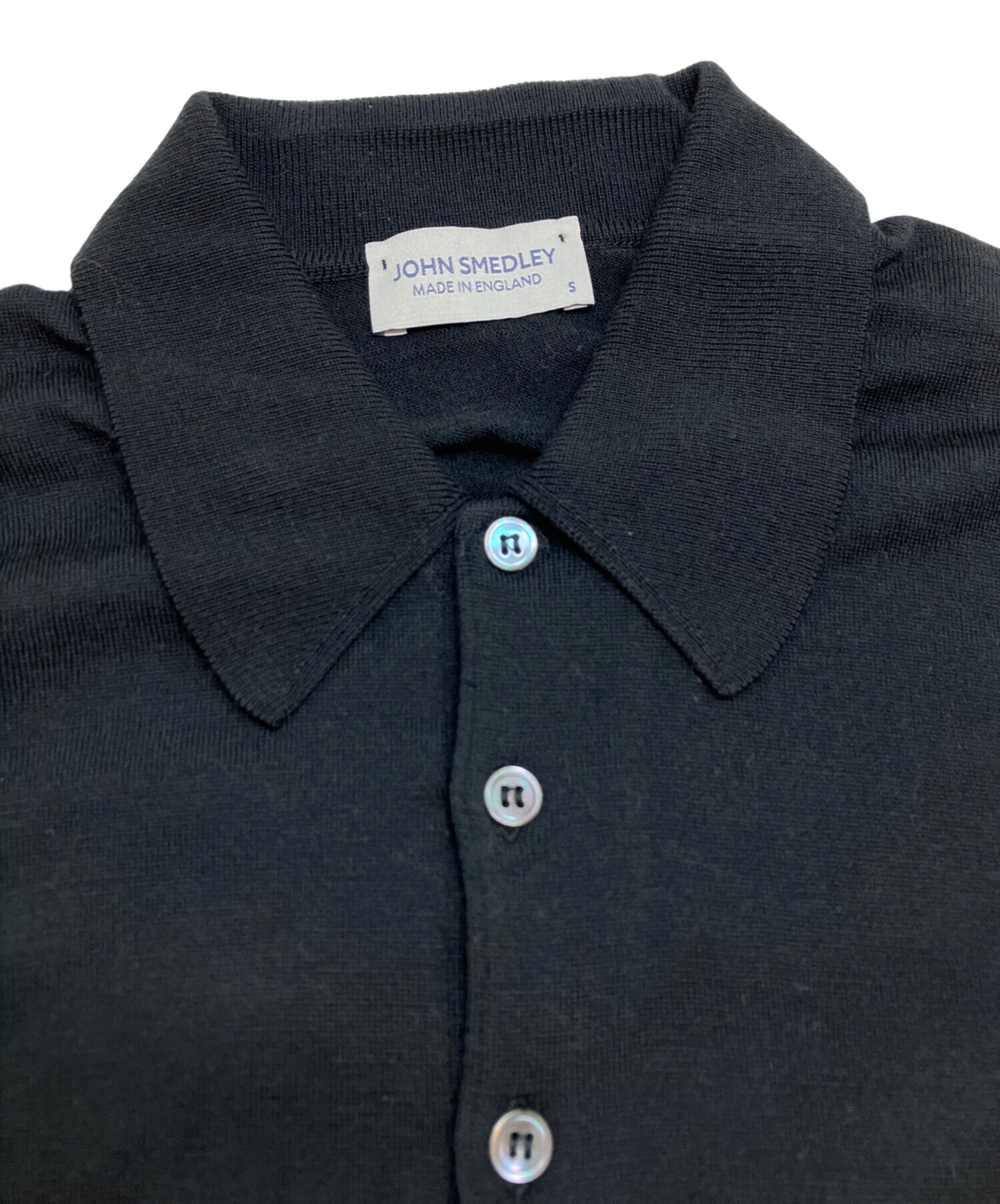 中古・古着通販】JOHN SMEDLEY (ジョンスメドレー) ニットポロシャツ