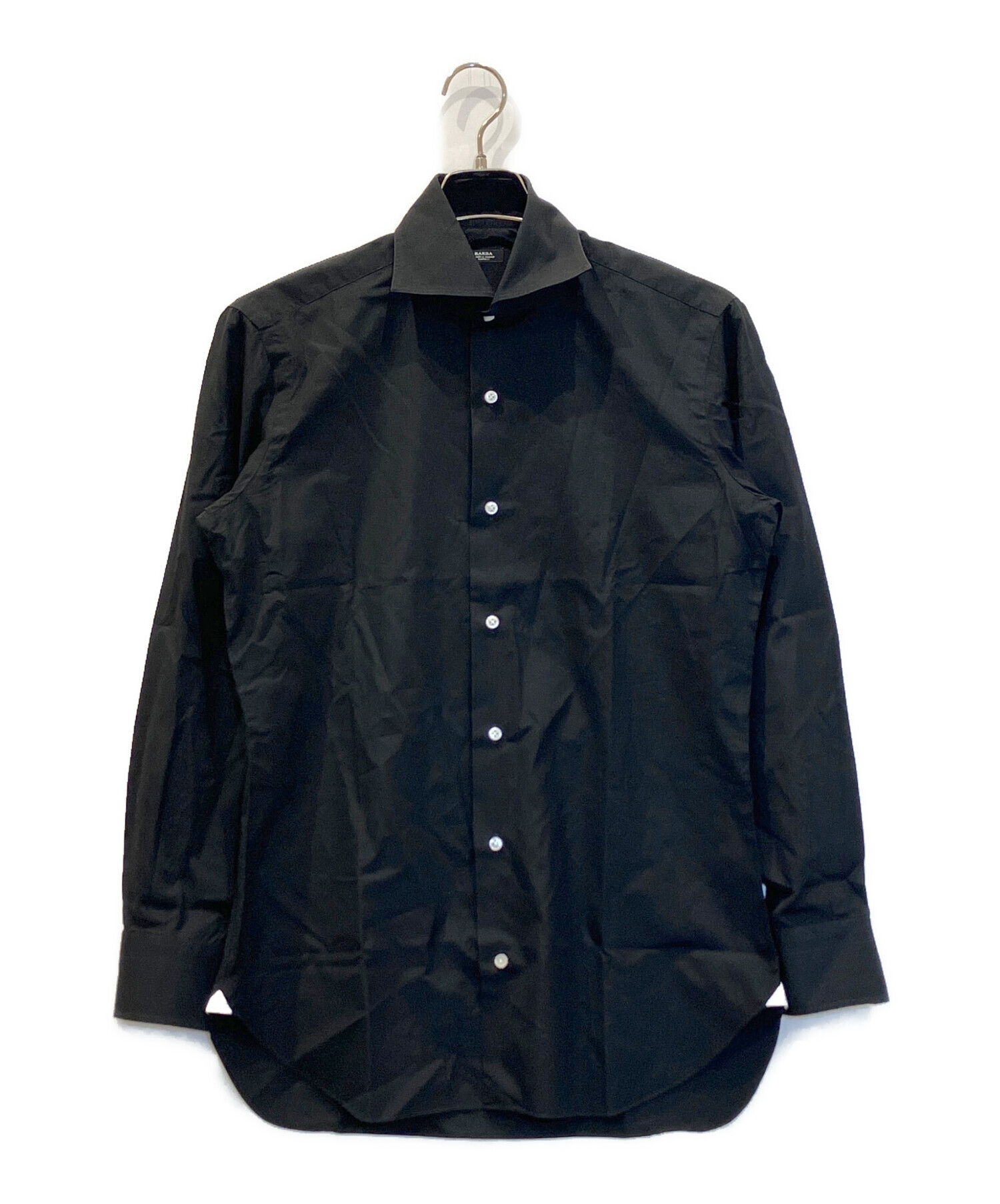 タグ付き未使用BARBAバルバ ドレスシャツ 38 中古・古着通販】BARBA (バルバ) ホリゾンタルカラードレスシャツ
