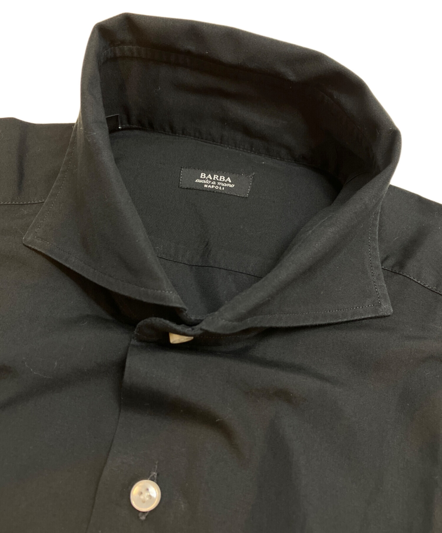 中古・古着通販】BARBA (バルバ) ホリゾンタルカラードレスシャツ