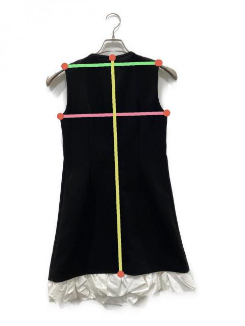 LILY BROWN フロントリボンビジューワンピース 中古・古着通販】Lily Brown (リリーブラウン) フロントリボンビジュー
