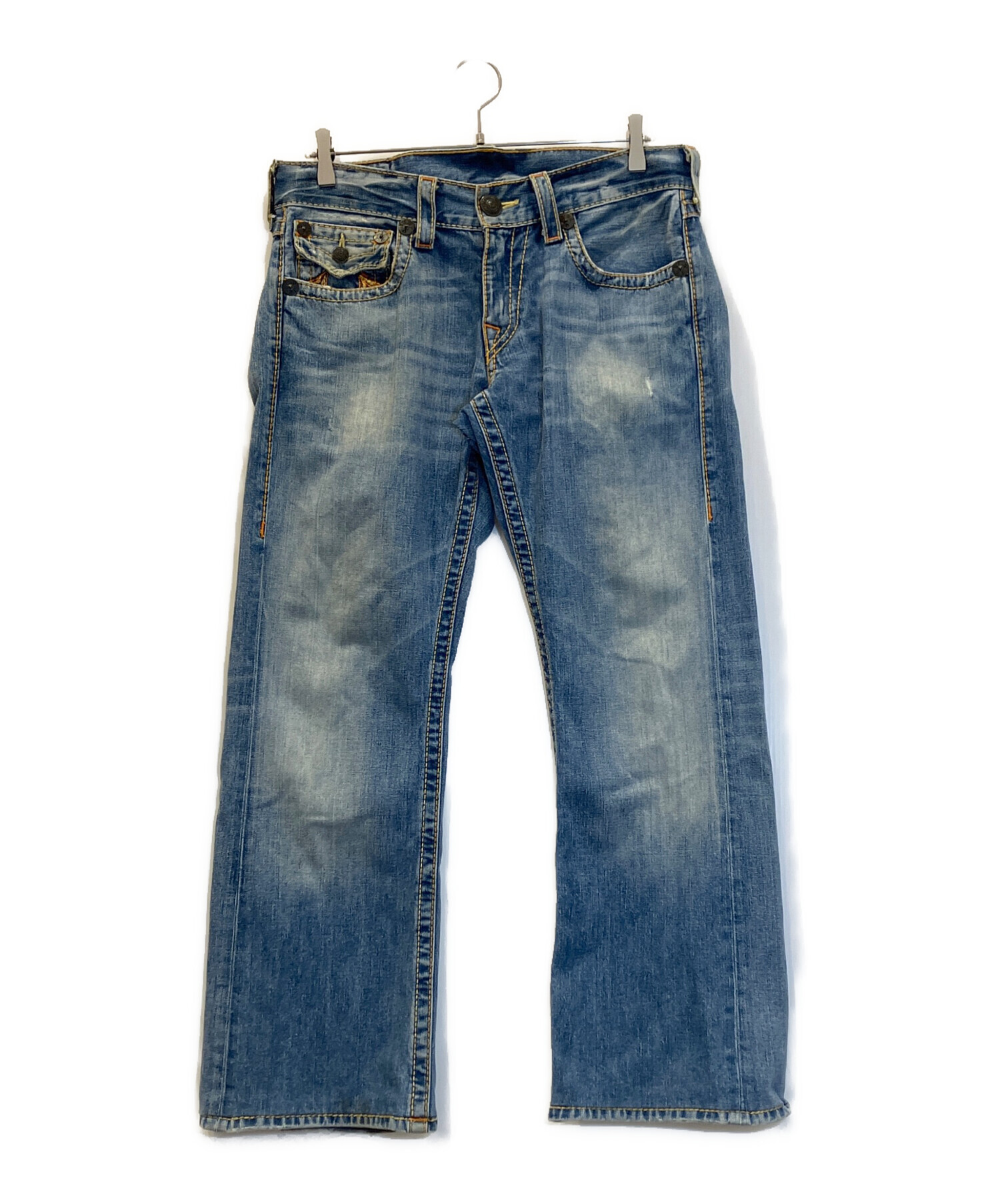 中古・古着通販】TRUE RELIGION (トゥルー レリジョン) レインボー刺繍 