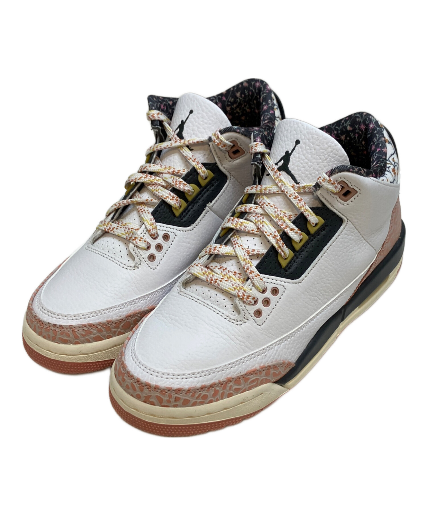 ひな出品 中古・古着通販】NIKE (ナイキ) AIR JORDAN 3 RETRO GG ピンクホワイト