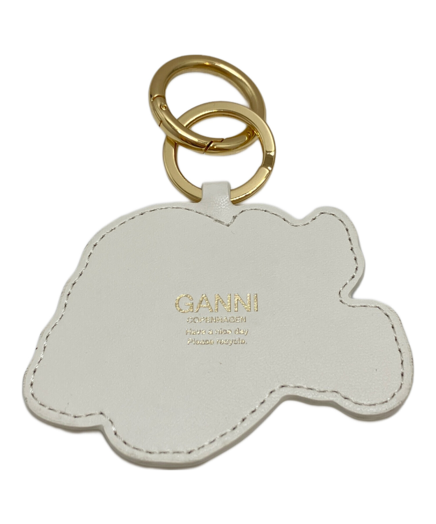中古・古着通販】Ganni (ガニー) Brown Puppy キーホルダー ブラウン