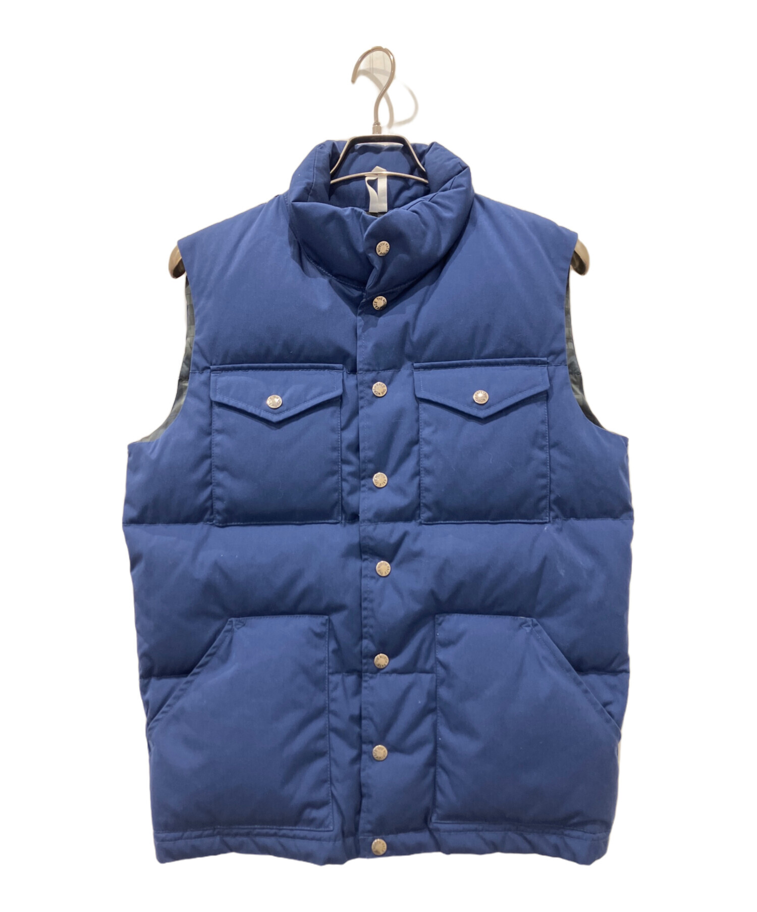 THE NORTH FACE ネイビー ダウンベスト M 古着 中古・古着通販】THE NORTHFACE PURPLELABEL (ザ・ノースフェイス
