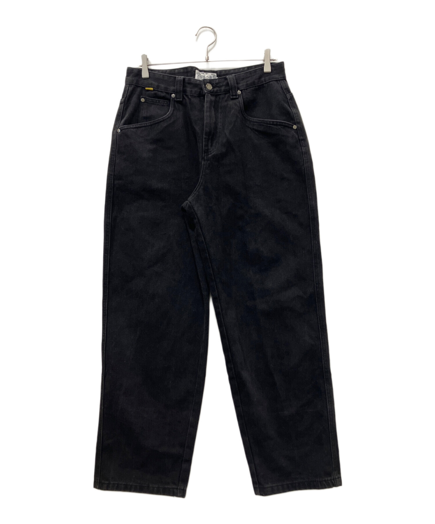 Dime ブラックデニム 中古・古着通販】Dime (ダイム) ブラックデニムパンツ ブラック サイズ