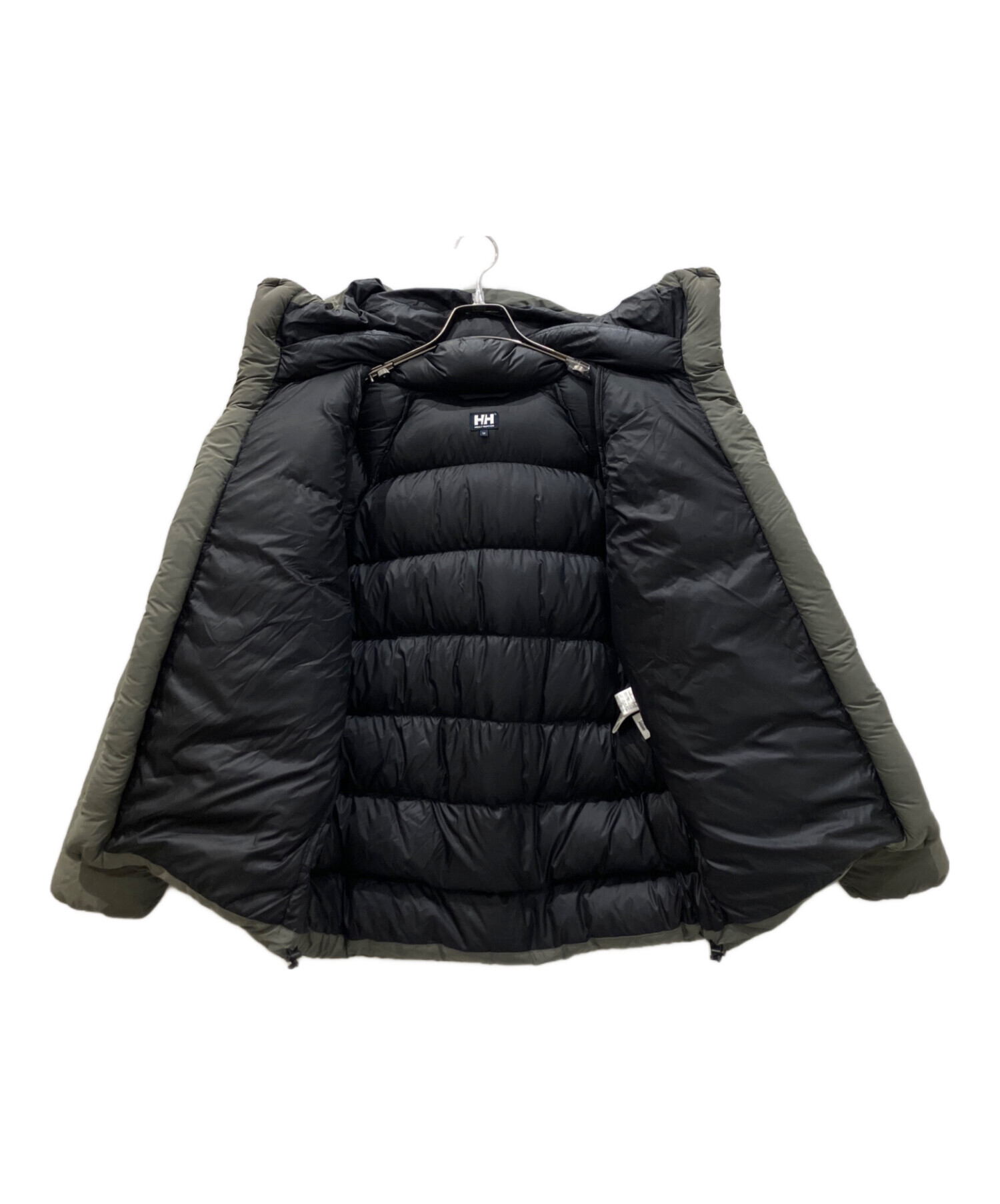 T*O様 HELly Hansen HDF ブラック ダウンジャケット【早い者勝 中古・古着通販】HELLY HANSEN (ヘリーハンセン) HAMAR DOWN HOODIE