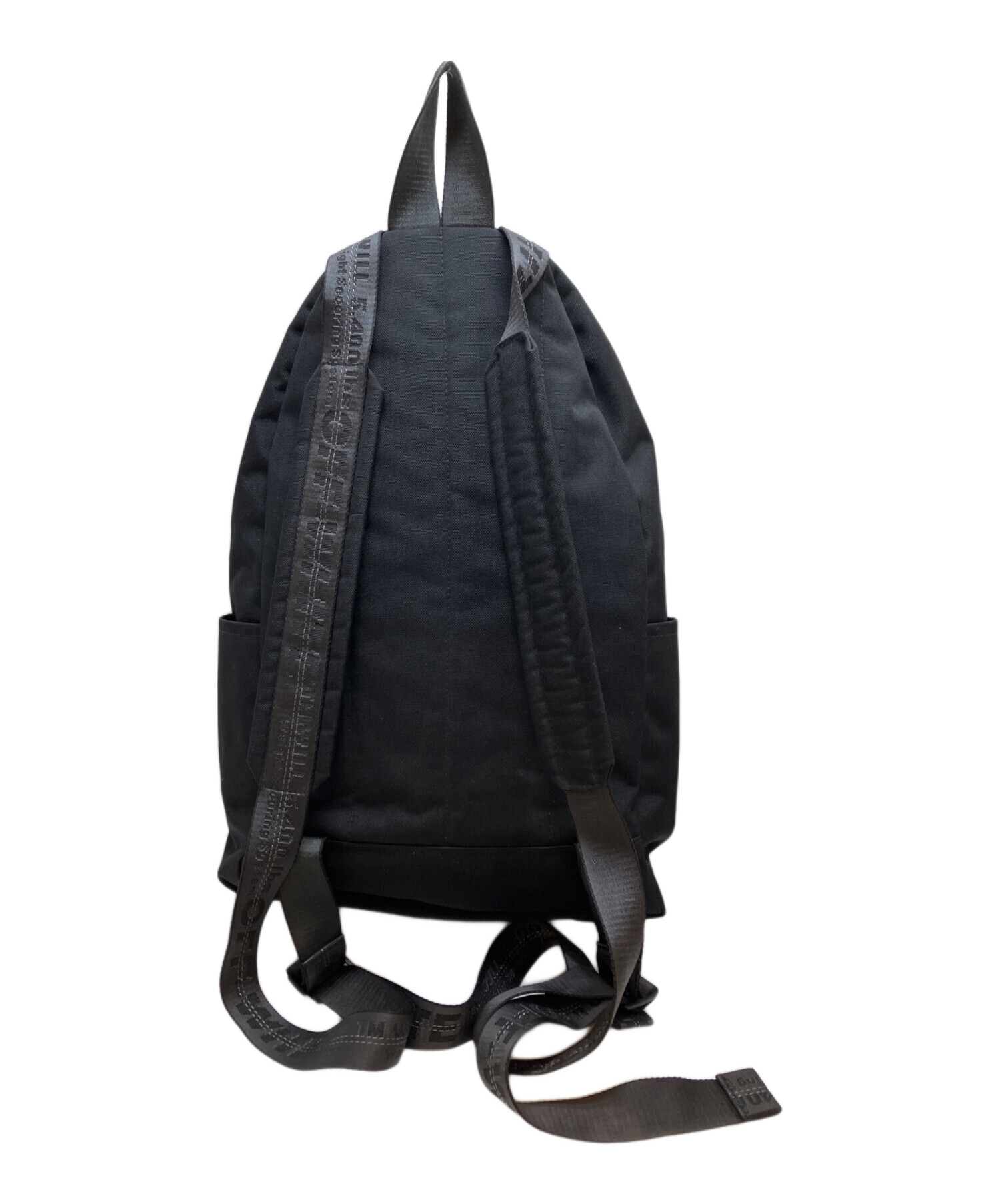 中古・古着通販】OFFWHITE (オフホワイト) バックパック ブラック