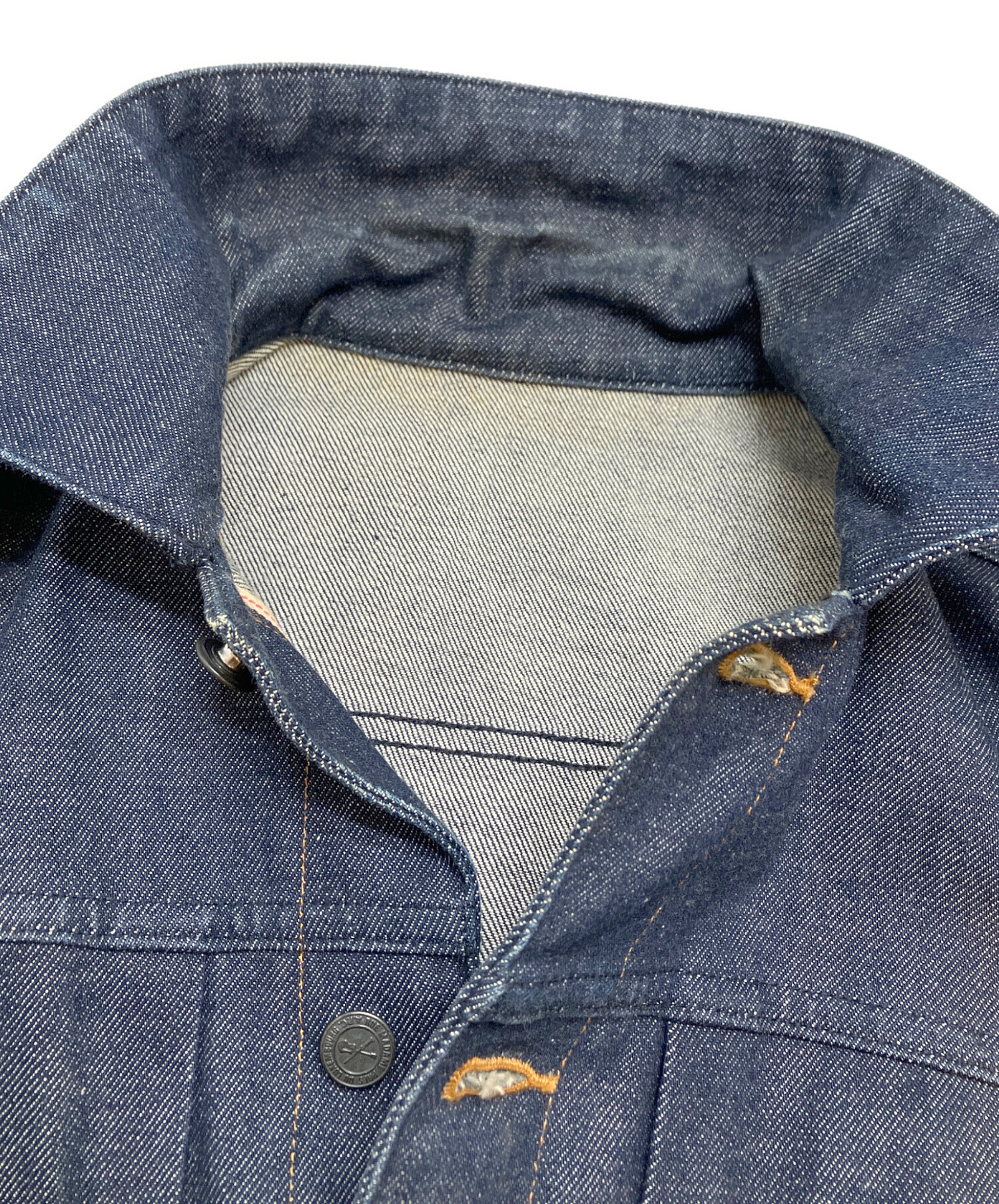 A.P.C アーペーセー 2nd セカンド アメカジ 短丈 ハチノス 赤耳 中古・古着通販】A.P.C. (アーペーセー) セカンドタイプデニム