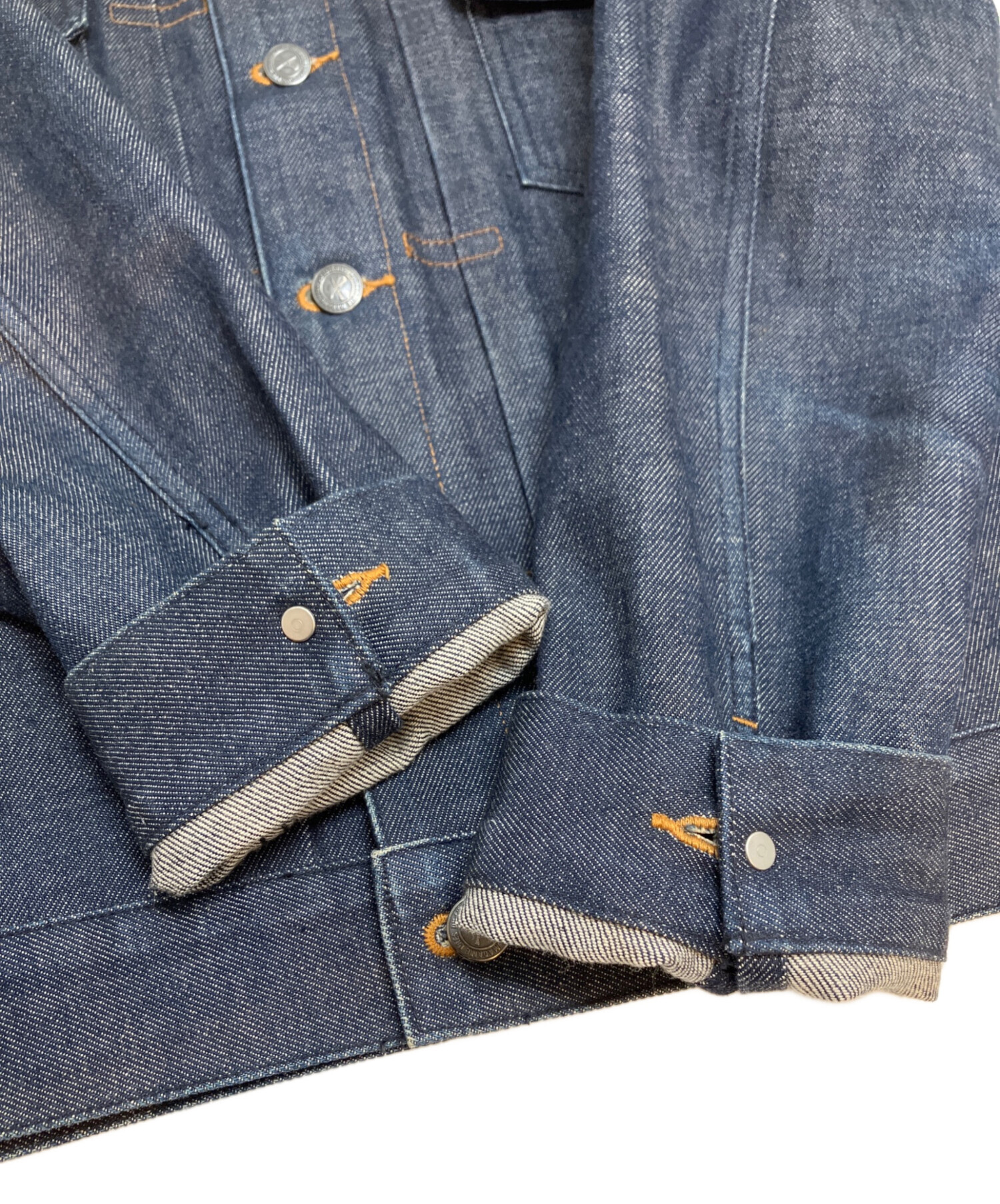 A.P.C アーペーセー 2nd セカンド アメカジ 短丈 ハチノス 赤耳 中古・古着通販】A.P.C. (アーペーセー) セカンドタイプデニム
