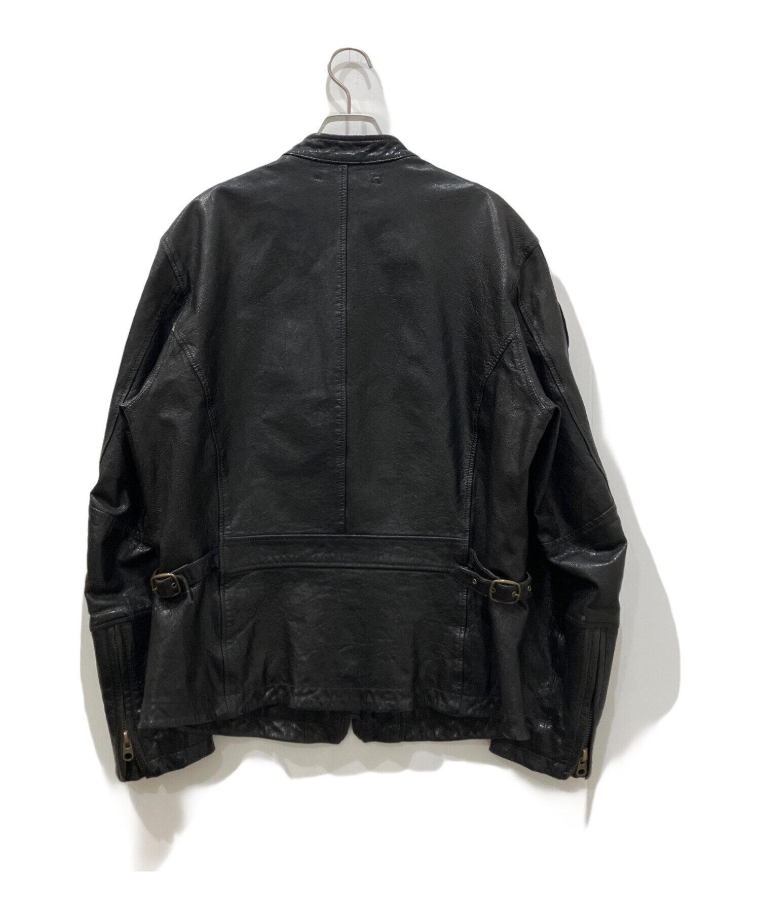 中古・古着通販】AVIREX (アヴィレックス) レザージャケット ブラック