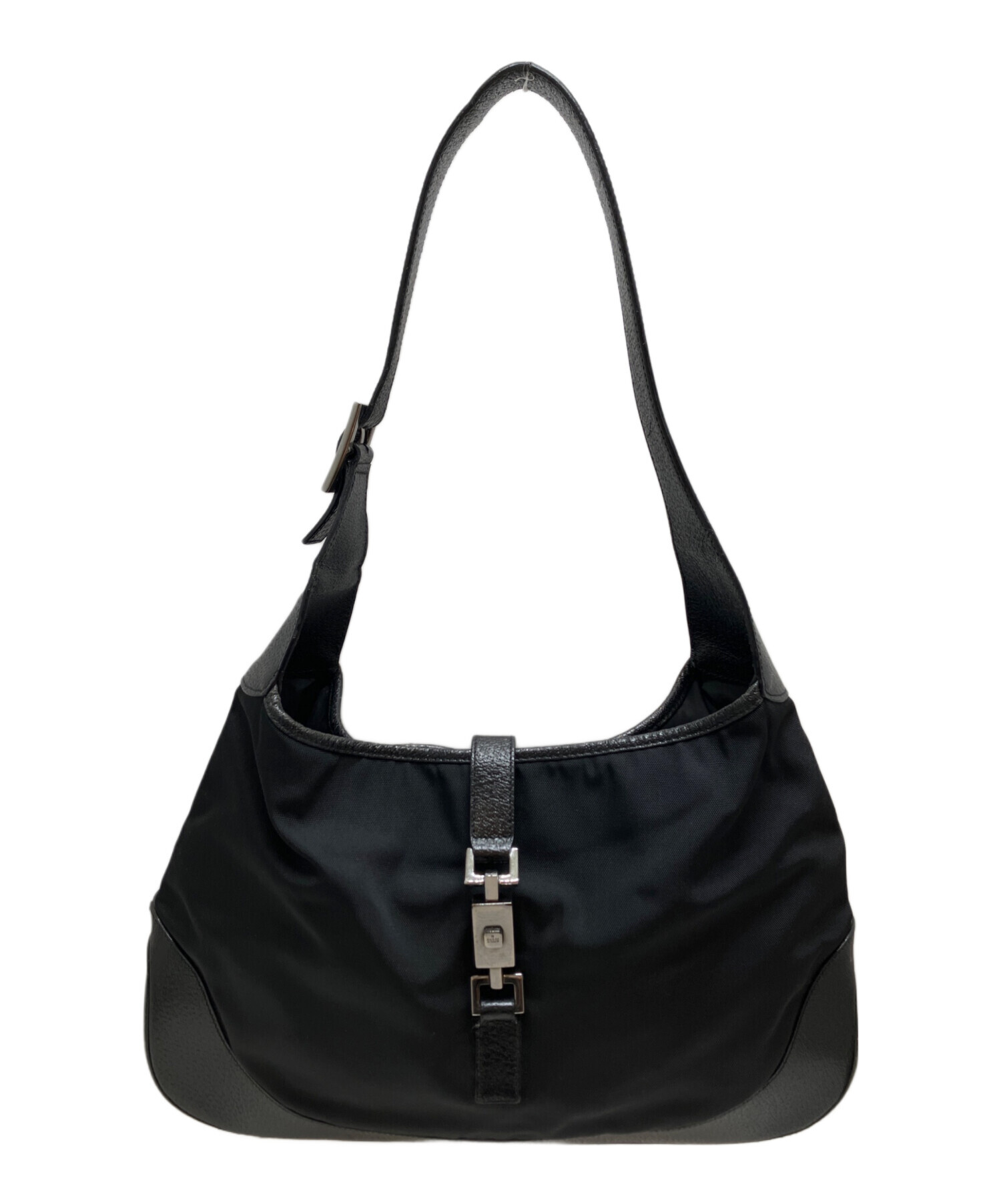 【中古品】GUCCI グッチ ワンショルダー バッグ 中古・古着通販】GUCCI (グッチ) ワンショルダーバッグ ブラック