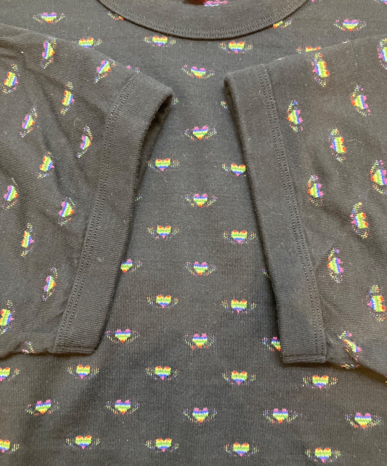中古・古着通販】Supreme (シュプリーム) hearts intarsia ringer tee