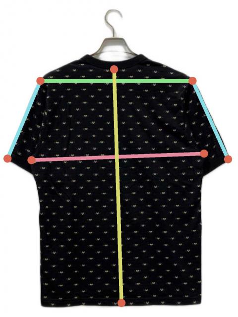 中古・古着通販】Supreme (シュプリーム) hearts intarsia ringer tee