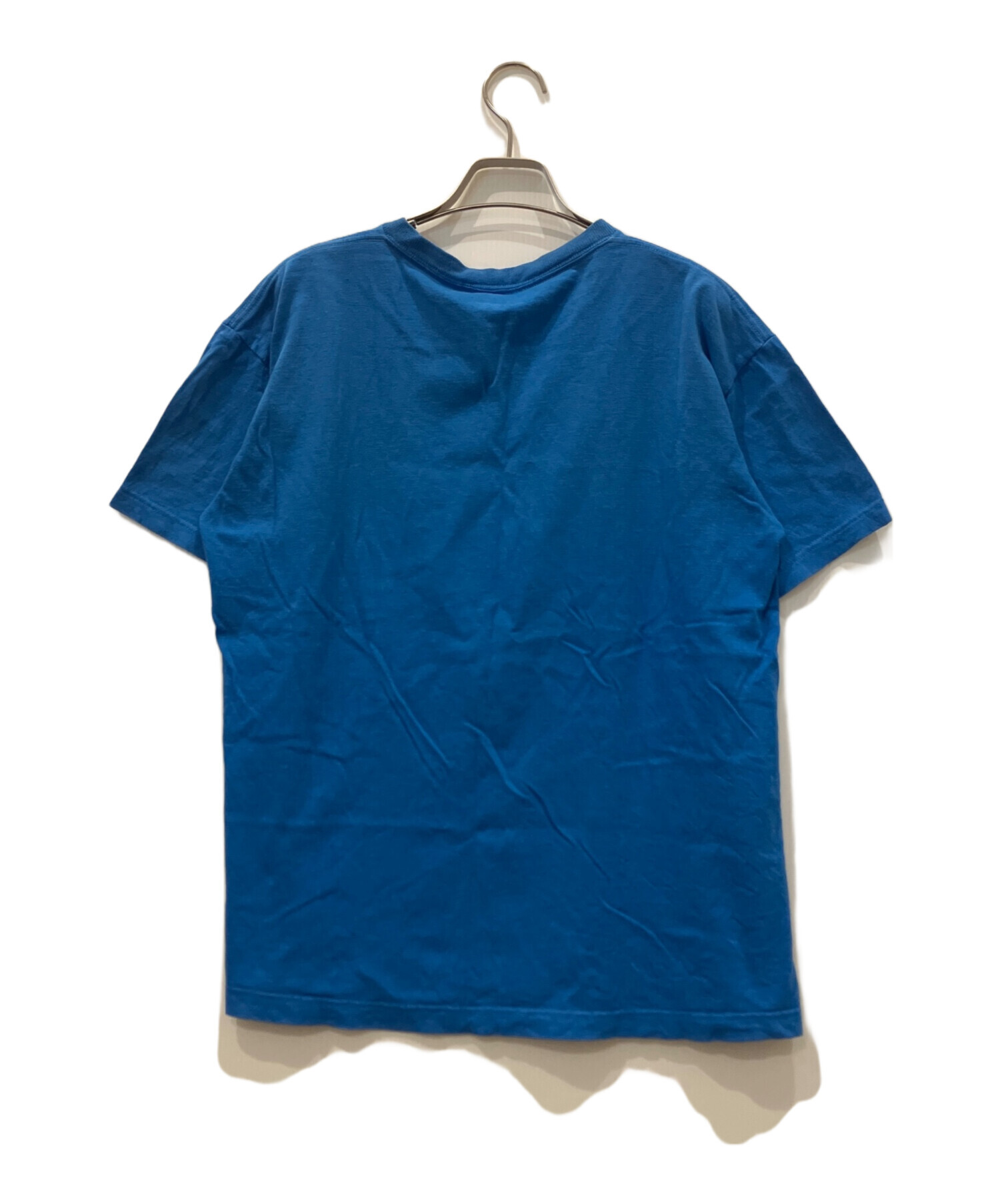 中古・古着通販】stussy (ステューシー) スカルプリントTシャツ ブルー