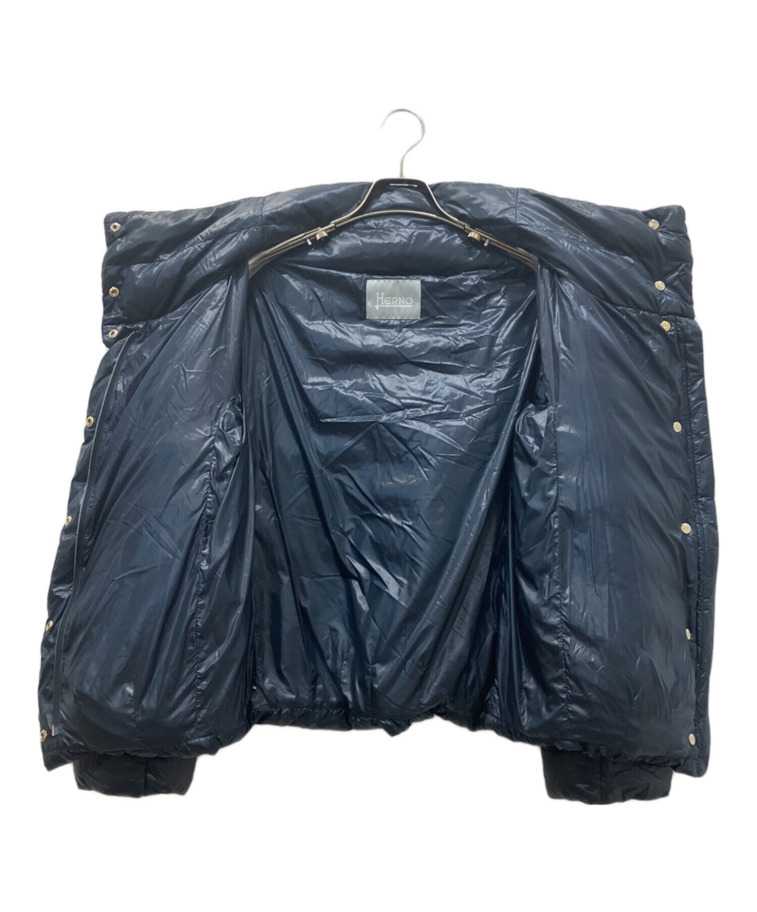 中古・古着通販】HERNO (ヘルノ) ダウンジャケット ネイビー サイズ